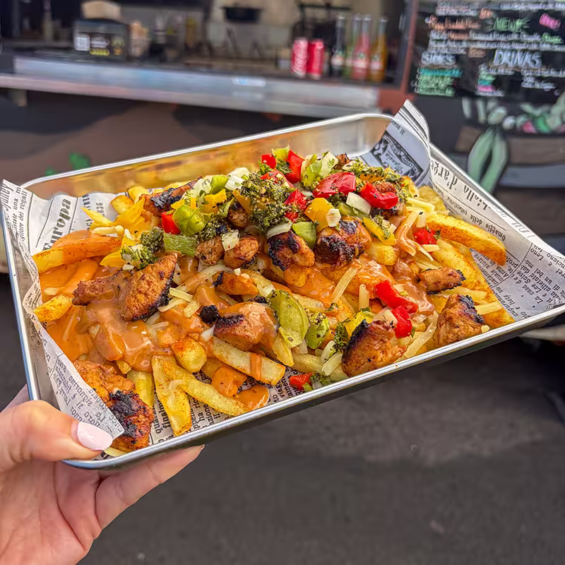 Charcoal Chicken Tacos